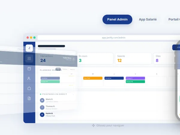 Acceptation en ligne d'un devis de propreté et conversion en client