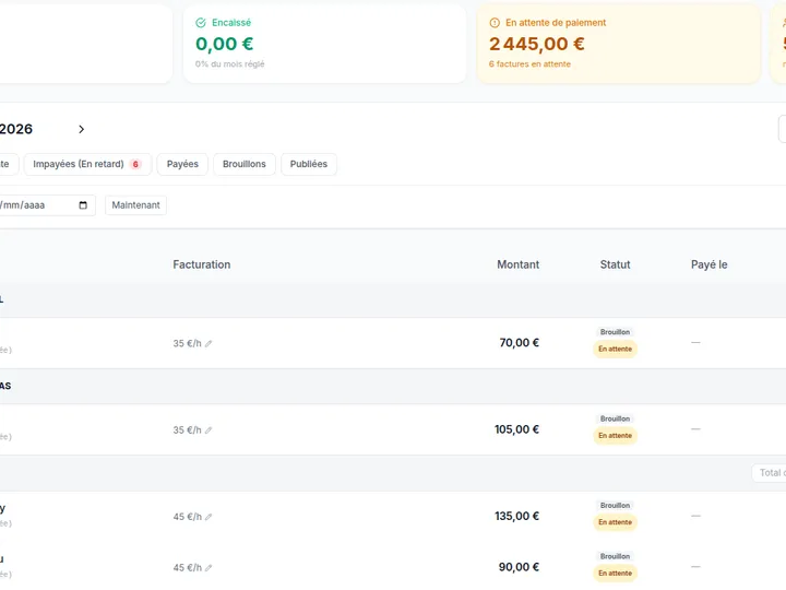 Logiciel de facturation pour entreprise de nettoyage et propreté - Janitly